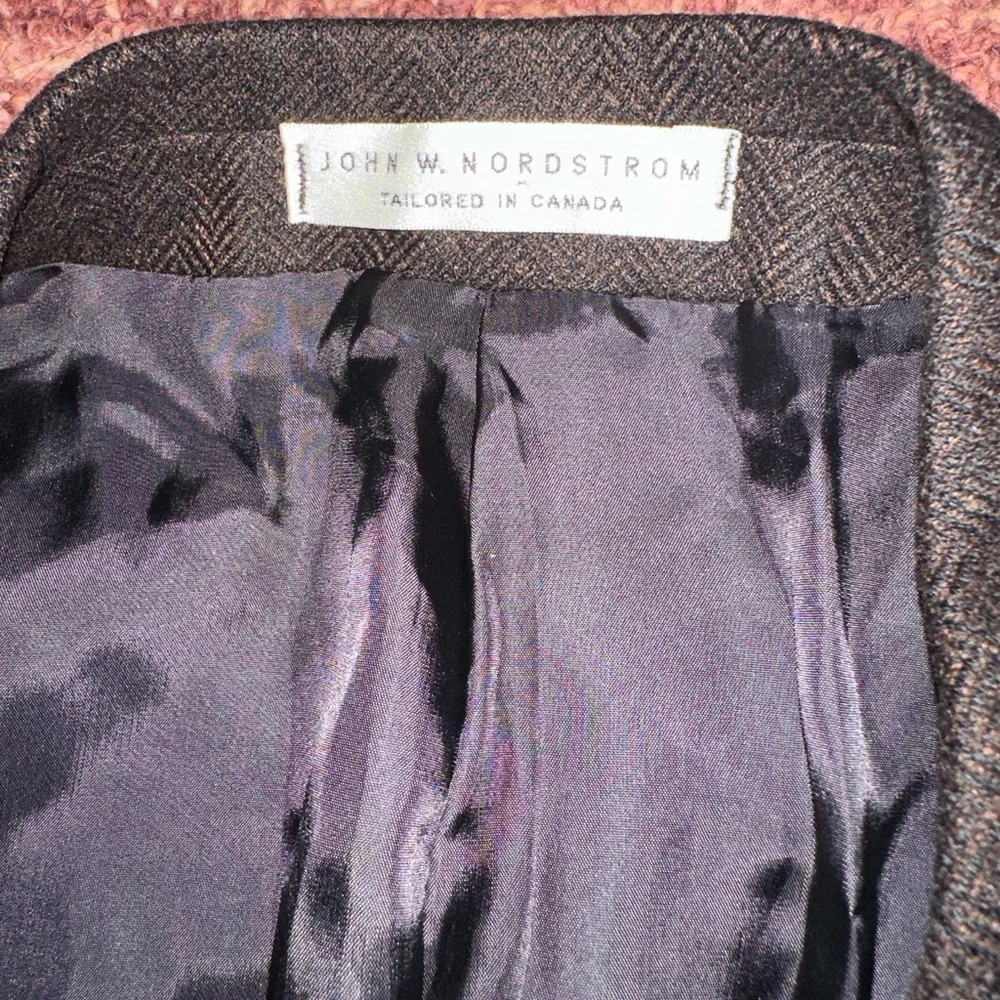 John W Nordstrom Wool and Cashmere Blazer Size extra large